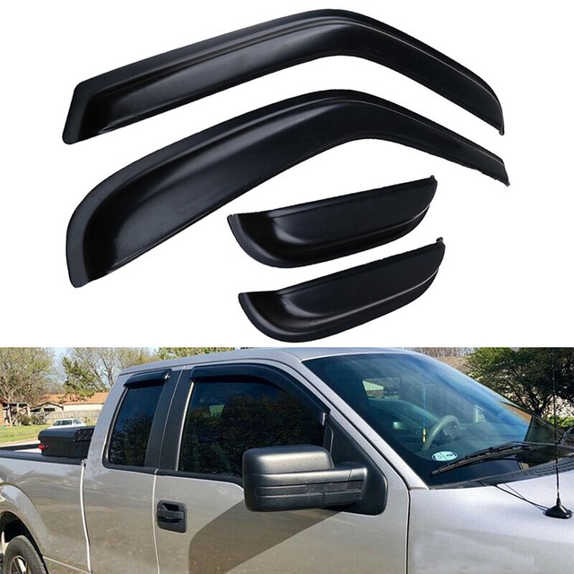 Sun Shade Window Visor For Ford F150 F250 Extended Cab Pickup 1997