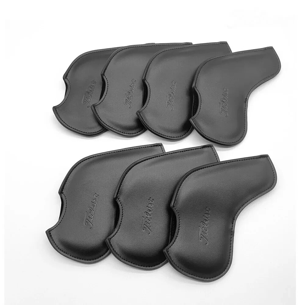 2024 Titleist Golf Iron Head Cover Set Jet Black 7PC / 100