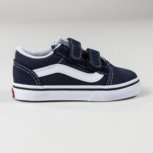 Vans Old Skool V Toddlers/Infants Trainer India Ink Blue Size 4,5,6,7,8,9 |  eBay