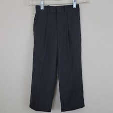 NWT Nautica Charcoal Gray Dress Pants Boys 4