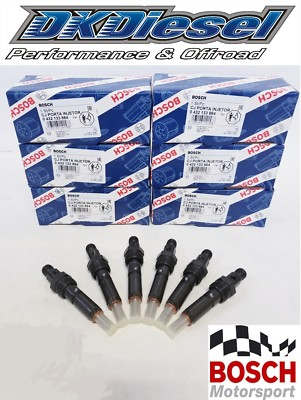 #ad NEW BOSCH 300 Marine Injectors 1994 1998 Dodge 12 Valve 5.9L Cummins 50HP $489.50