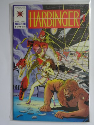 Harbinger #3 without coupon NM  Valiant Comics 1992 1st print