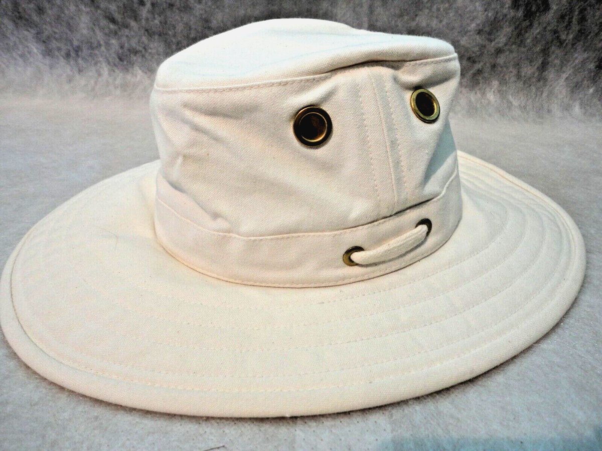 TILLEY ENDURABLES Nwot Cotton Duck Travel Bucket Hat sz Made in