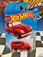 Hot Wheels 2019 Volkswagen 9/10 047 1949 '49 Volkswagen Beetle Pickup RED OH5