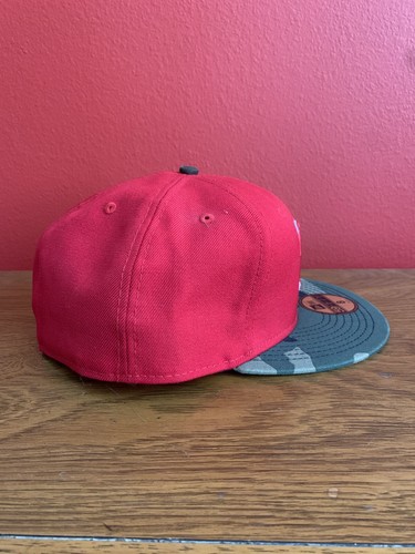 MLB Boston Red Socks New Era Camo Armed Forces Fitted Sz 8 59Fifty Baseball Cap - Picture 4 of 10