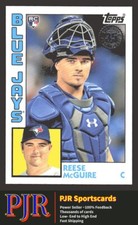 2019 Topps #84R-RM Reese McGuire  1984 Baseball Rookies Blue Toronto Blue Jays