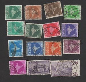 India Small Collection Older Issues Lot 23J2