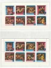 Equatorial Guinea, Painting, 1979, 2 sheets** z. and cut