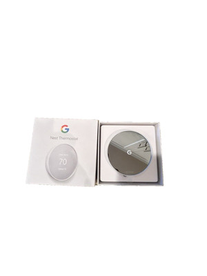 Google G4CVZ Nest Smart Programmable Wi-fi Thermostat - White