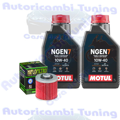 Inspektionskit Öl Motul NGEN7 10W40 für Yamaha YFM700 R-V Raptor 1AS��2006>2016