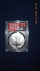 Donald J. Trump 2020 Label: 45th President Silver Eagle 1oz. PCGS MS70 Coin New