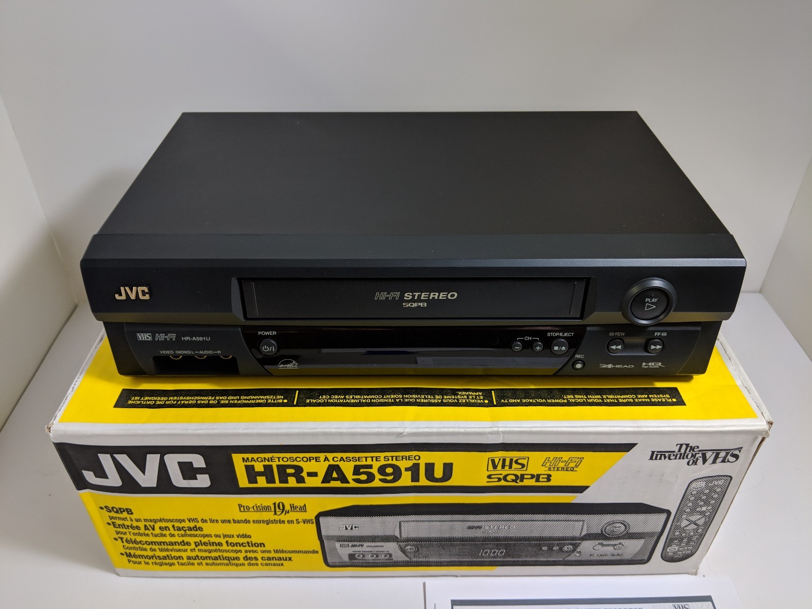 Norton Secured - powered by Verisign. JVC HR-A591U ...