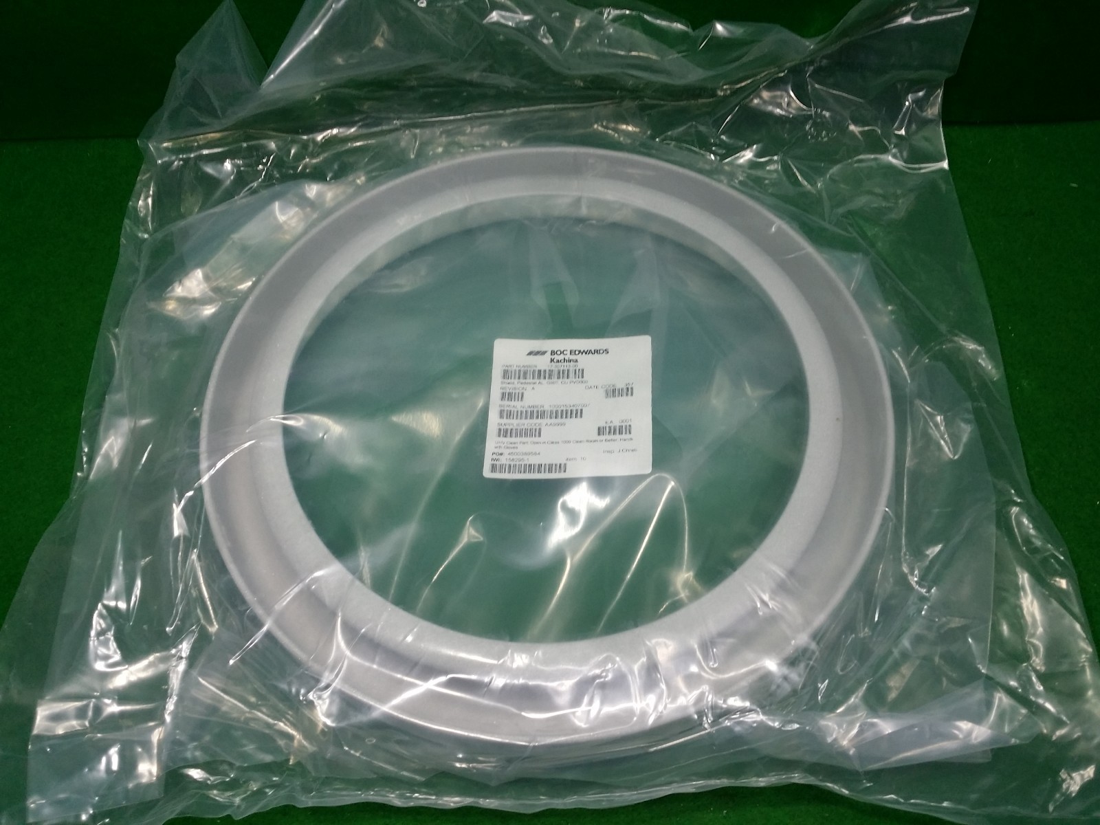 NOVELLUS 17-307113-00 SHIELD PEDESTAL AL GRIT CU PVD300 , Refurbished