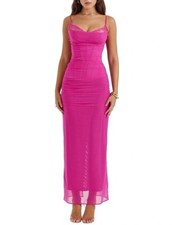 NEW House Of Cb Nalini Midi Corset Dress With Tags And Return Ribbon , XS/ A Cup