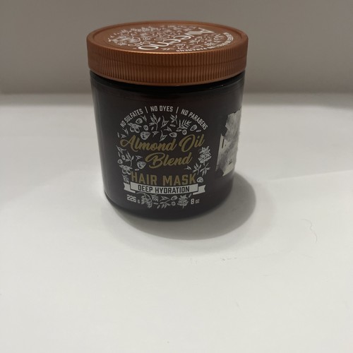 Aveeno Hair Mask Almond Oil Blend 8 oz Jar Deep Hydration No Sulfates