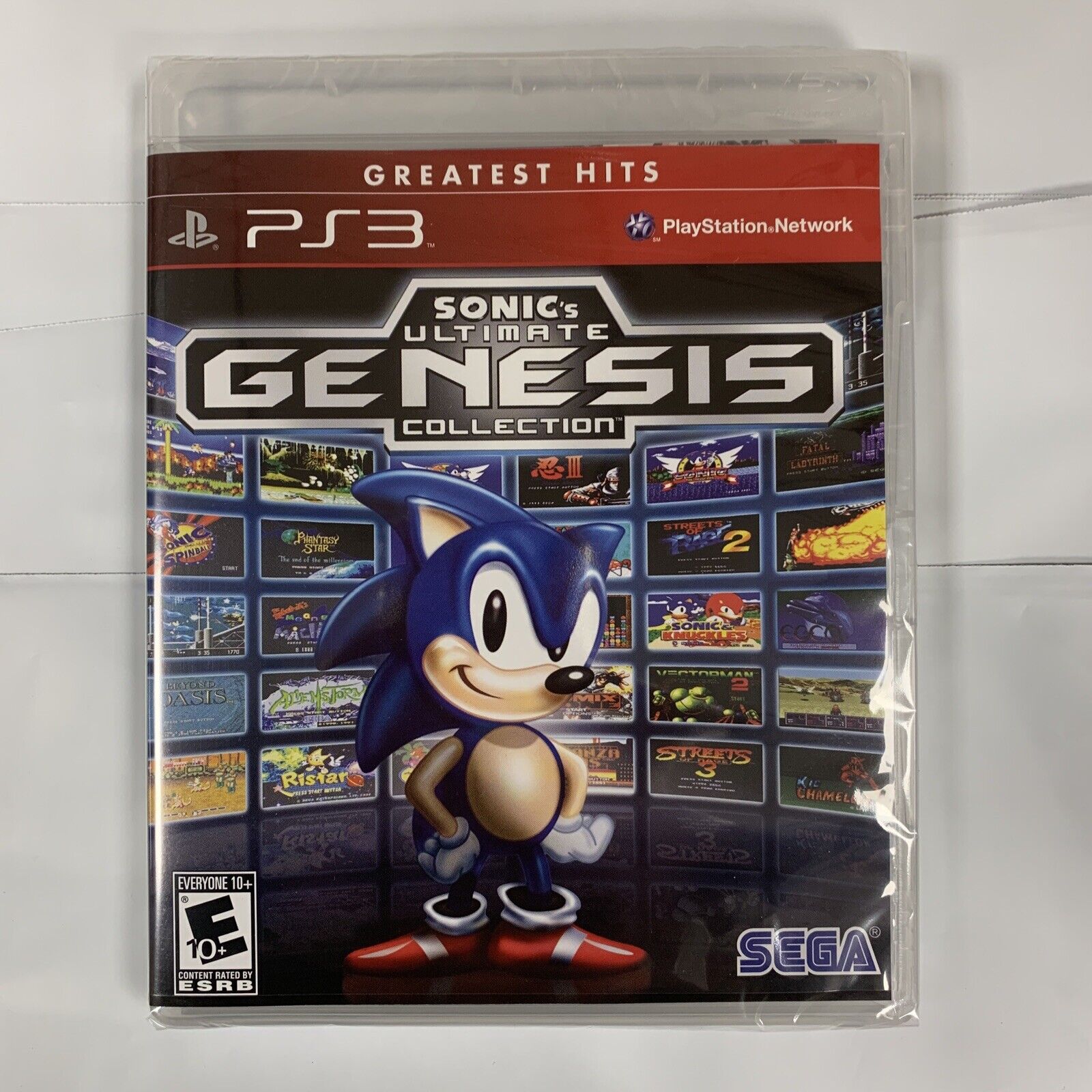  Sonic's Ultimate Genesis Collection (Greatest Hits) -  PlayStation 3 : Sega of America Inc: Video Games