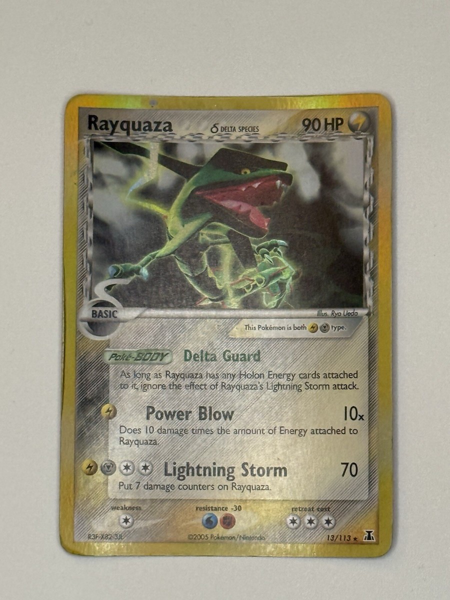 Rayquaza Delta Species, 13/113 (Holo, EX Delta, HP) | eBay