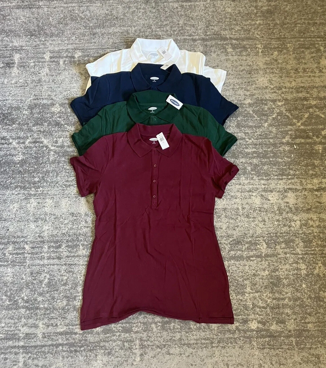 Old navy clearance white polo women's