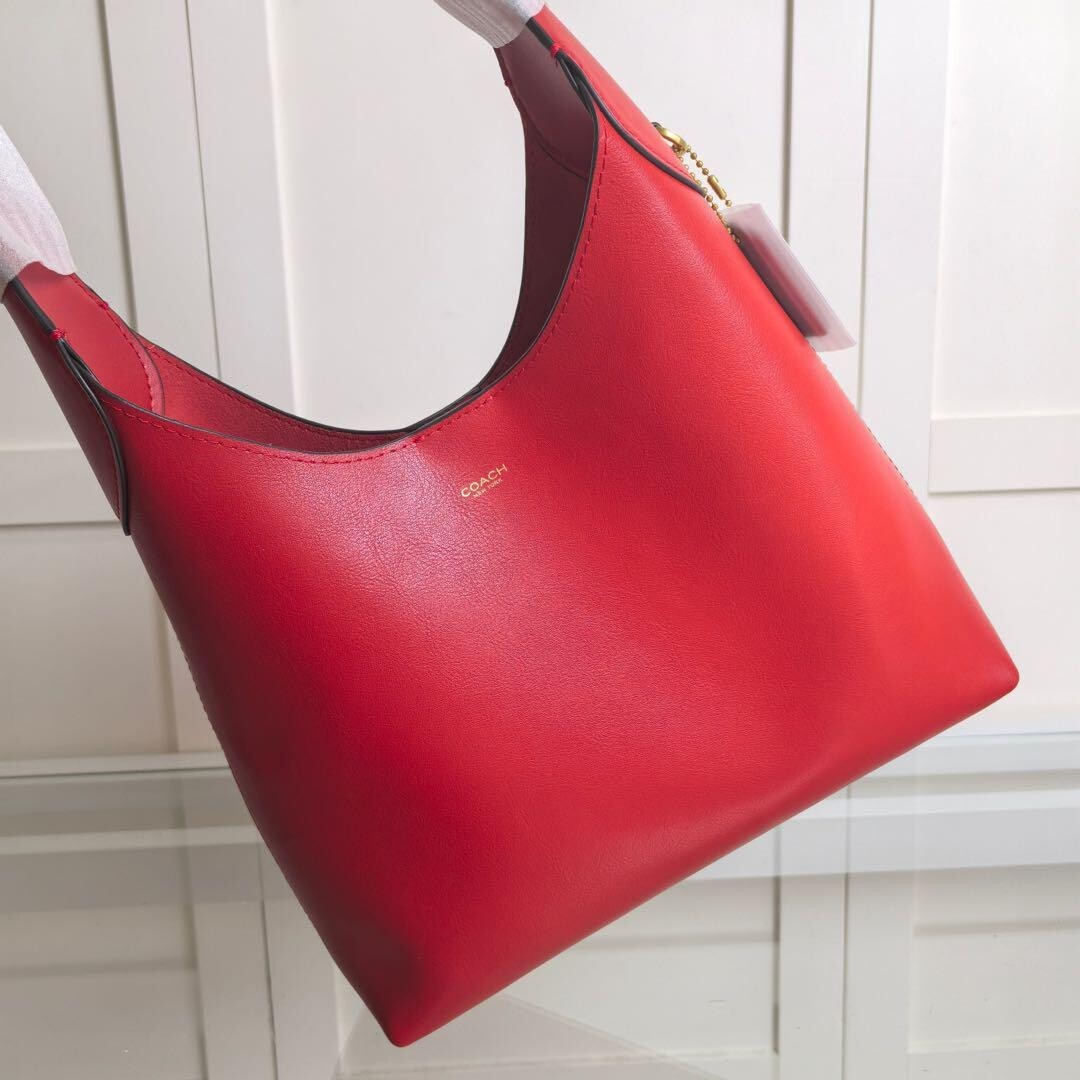 COACH Brooklyn Shoulder Bag 28 CU068 Red outlet New JP | eBay COACH Brooklyn Shoulder Bag 28 CU068 Red outlet New JP | eBay