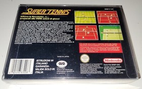 Super Nintendo NES - Super Tennis - Italie - Bon &Eacute;tat