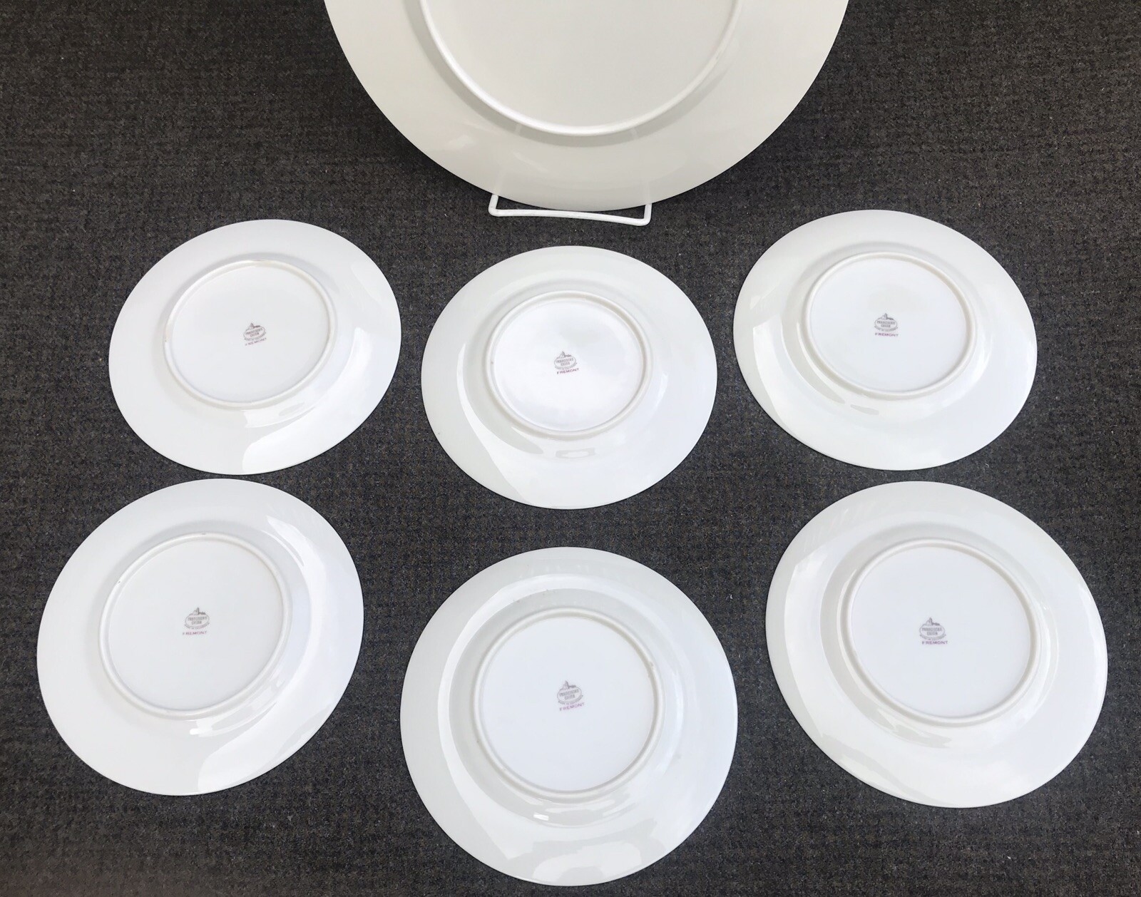 Franciscan FREMONT 1 Dinner Plate + 6 Salad Dessert. Cake Set or Replacements