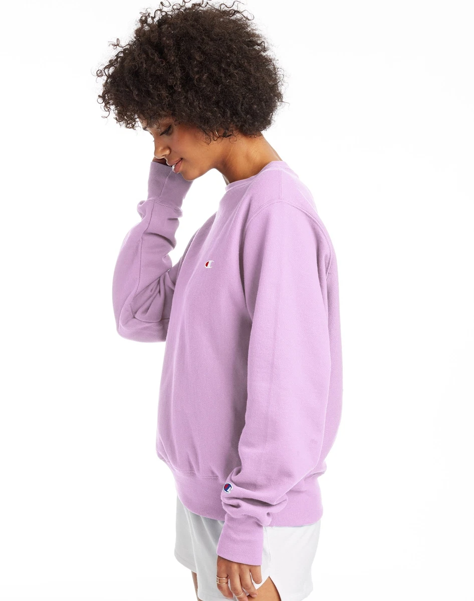 Women s Champion Life Reverse Weave Boyfriend Crewneck Sweatshirt