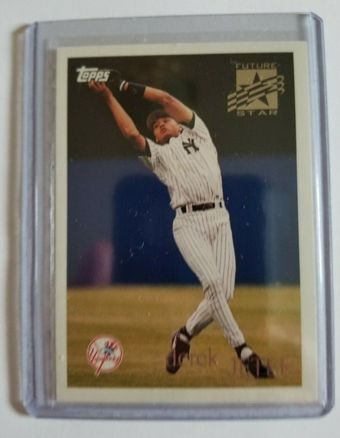 1996 TOPPS DEREK JETER FUTURE STAR RC ROOKIE CARD 219 NY YANKEES HOF 