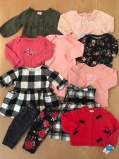 Carter's Infant Girls Winter Clothing Lot of 11 1 New Size 3 Months