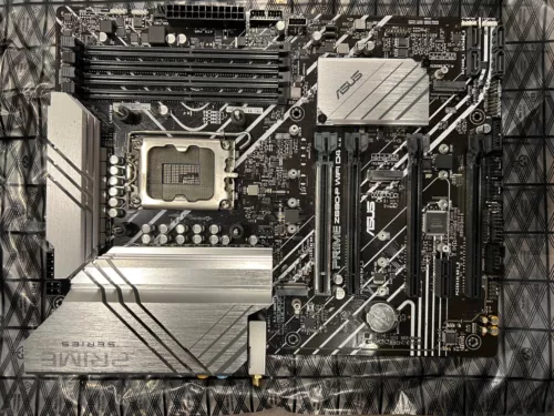 Sold As Is ASUS Prime Z690-P Wi-Fi D4 Intel LGA 1700 ATX Gaming Motherboard
