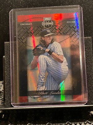 Rhett Lowder 2023 Elite Extra Prime Numbers Red (B) #17/60 - Reds