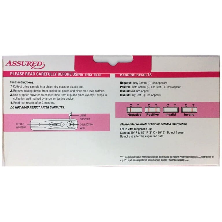 Positive　6月1日購入 Pregnancy Test Kit (Qty 1) | eBay