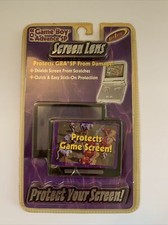 Glass Protective Screen Lens for Nintendo GameBoy Advance SP NIP 2 Pack