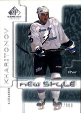 2000-01 SP Game Used #83 Alexander Kharitonov RC SERIAL #537/900 TAMPA BAY