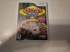 Vegas Party Nintendo Wii 2009 Complete W/ Manual