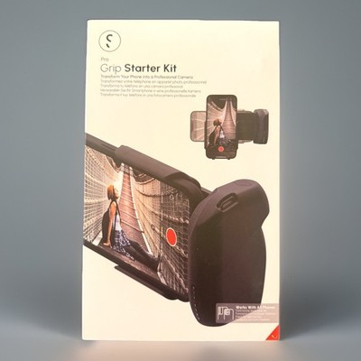 ​【新品未開封】ShiftCam ProGrip Starter Kit ShiftCam ProGrip Starter Kit for Apple iPhone - Black for sale