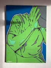Original Painting by Maser ? Rare Early 2000s Work ? Signed ? Large Canvas