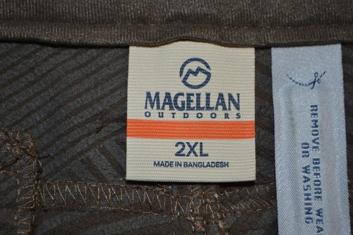 Pantaloni cargo mimetici da caccia Magellan da uomo Edge Realtree con fascia in vita taglia 2XL - Foto 9 di 11