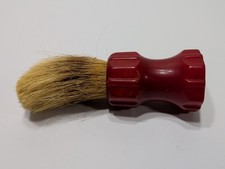 VINTAGE Ever Ready Set in Rubber 75 CA Shaving Brush w/ Red Handle