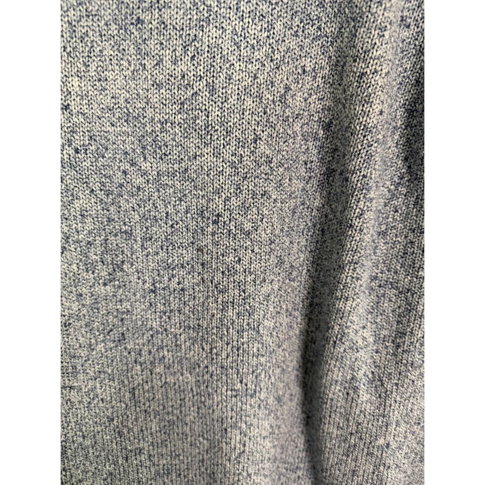 VTG Paul Stuart Raglan Sweater L Blue Cotton Preppy Grandpa Cozy Old Money ITALY - Image 4 of 4