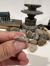 Real 925 Sterling Silver Cz Ring