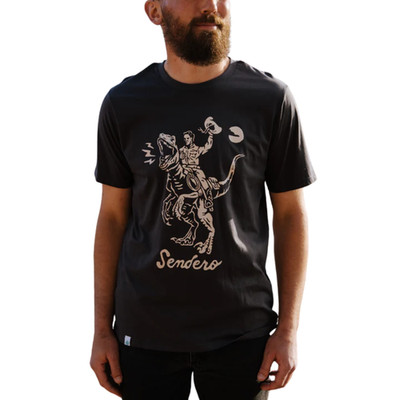 Sendero Provisions Co. Men's Graphic Asphalt Grey T-Shirt SPCS123S14