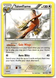 Talonflame 96/114 Rare Steam Siege Pokemon Card