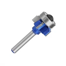 1/4" Shank 1/2/3mm Round Corner Over Arc Edge Profile Router Bit Accessories