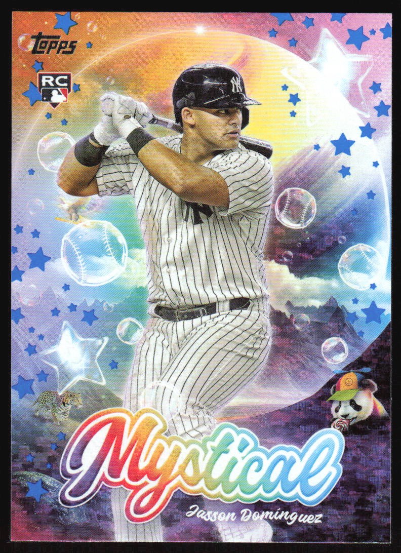2024 Topps Update Jasson Dominguez #MYS-7 Mystical BLUE RC Yankees