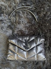 Saint Laurent YSL Small Loulou Black Leather ...