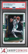 2020 PANINI DONRUSS OPTIC #127 JAYLEN BROWN POP 2 PSA 9