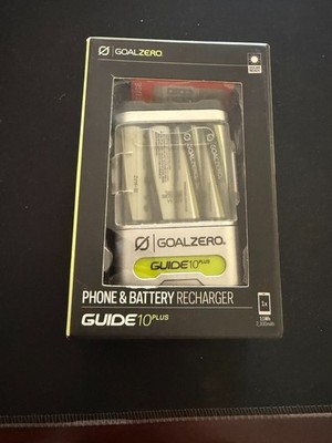 Goal Zero Guide 10 Plus Phone & Battery Recharger Pack Kit 2500 mAh NEW / SEALED