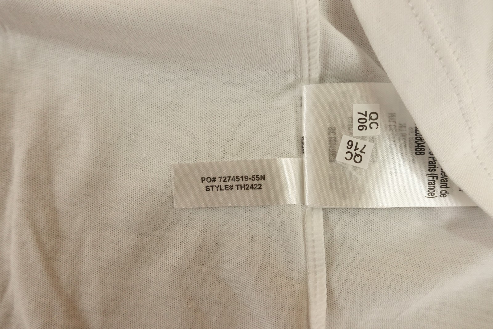 Lacoste Mens 2XL White Cotton Classic Round Neck Underwear Tank Top NWOT thumbnail 2