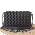EGA Christian Louboutin Paloma Clutch Leather 2WAY Chain Shoulder Bag/7CA0617
