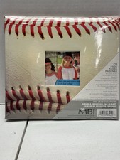 MBI Baseball Top Load Scrapbook Photo Album 20 Pages 9.5" x 9"